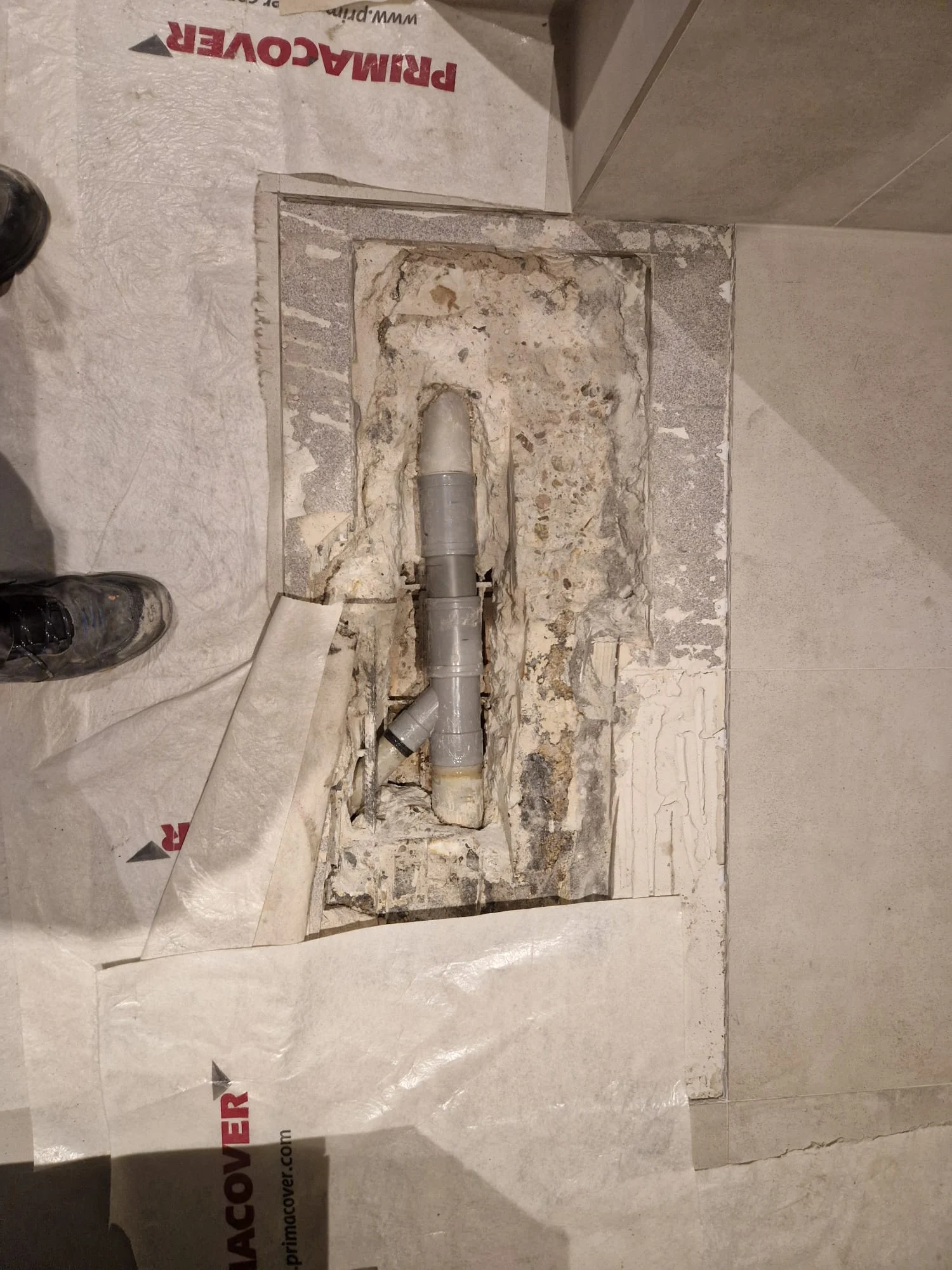 voor foto Lekkage verholpen in Velp | GG-Bouw in Velp,Gelderland renovatieproject door aannemer GG-Bouw